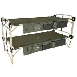 Lit de camp Disc-O-Bed Arm-O-Bunk - Vert Olive