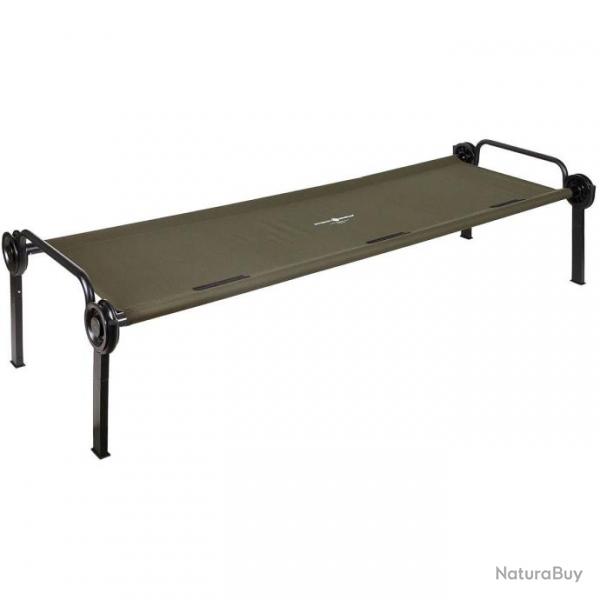 Lit de camp Disc-O-Bed ONE L - Vert Olive