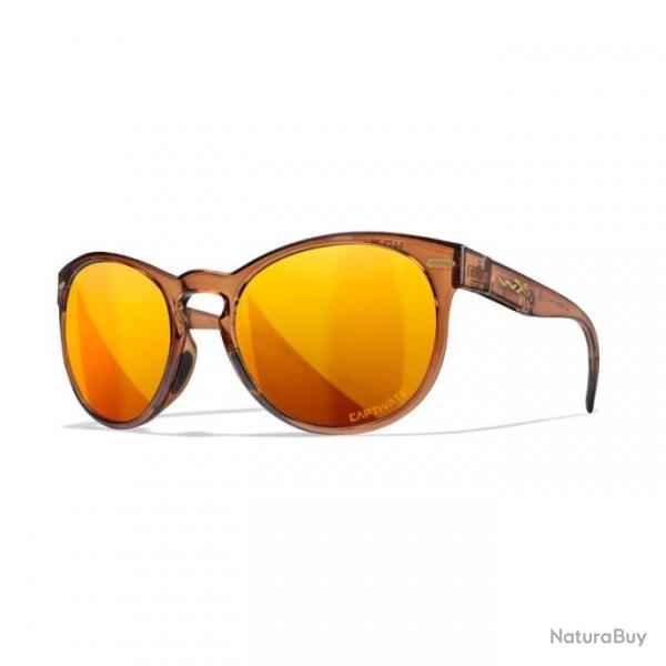 Lunettes Wiley X - Polaris Bronze Miroir Copper / Crystal Rootbeer