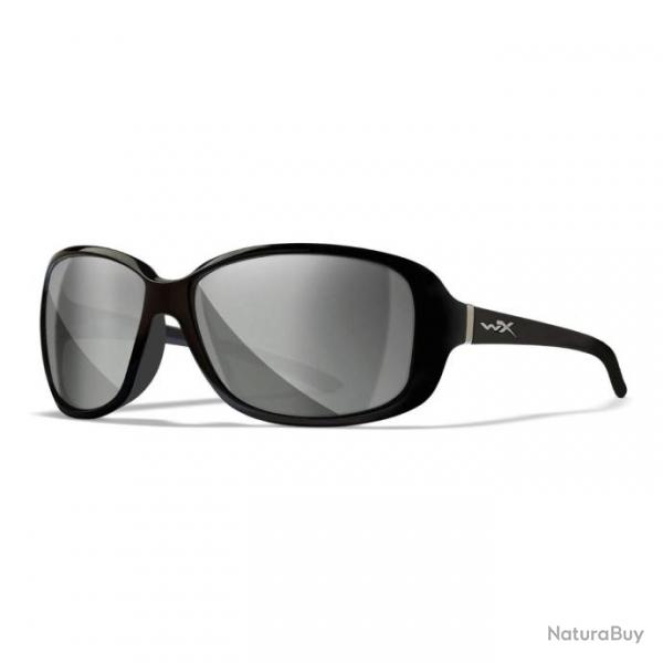 Lunettes Wiley X Affinity - Grey Argent Flash Lens / Noir