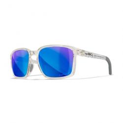 Lunettes Wiley X ALFA - Polarisé Bleu Miroir / Clear Crystal