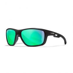 Lunettes Wiley X Aspect - Polarisé Vert Miroir / Noir