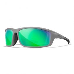 Lunettes Wiley X GRID - Polarisé Vert Miroir / Gris