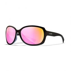 Lunettes Wiley X Mystique - Polarisé Rose Or Miroir / Noir