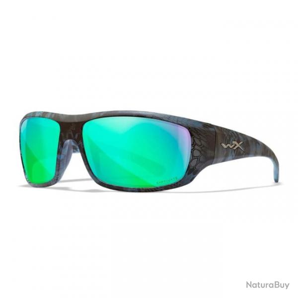 Lunettes Wiley X Omega - Polaris Vert Miroir / Kyptek Neptune