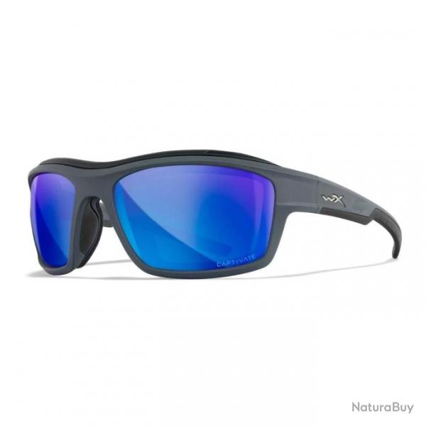 Lunettes Wiley X Ozone - Polaris Bleu Miroir / Gris