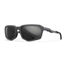 Lunettes Wiley X RECON - Polarisé Noir Miroir / Noir