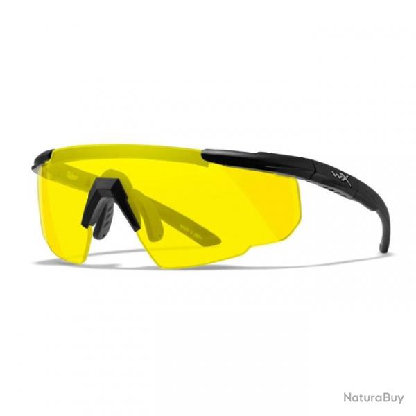 Lunettes Wiley X Saber Advanced - Jaune / Noir