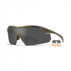 Lunettes Wiley X Vapor - Coyote / Neutre / Fumé / Light Rust