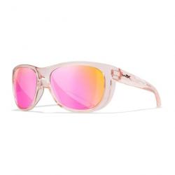 Lunettes Wiley X Weekender - Polarisé Rose Or Miroir / Crystal Blush