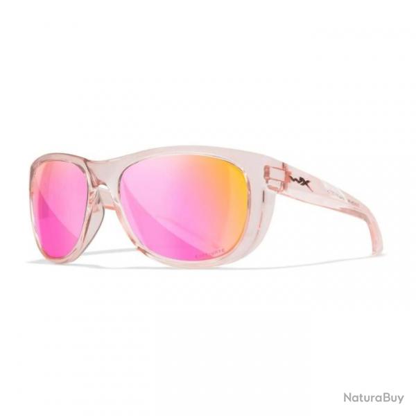 Lunettes Wiley X Weekender - Polaris Rose Or Miroir / Crystal Blush