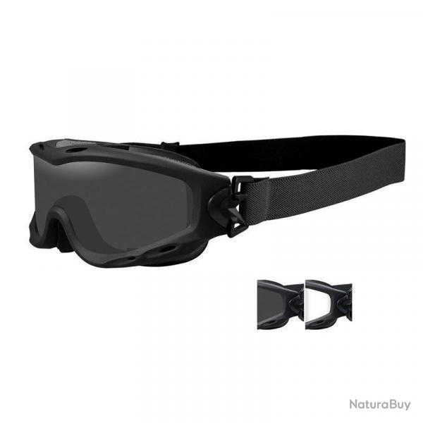 Masque balistique Wiley X Spear - Noir / Neutre / Fum
