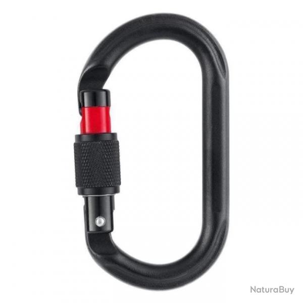 Mousqueton d'escalade Petzl OK Screw-Lock - Noir