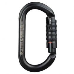 Mousqueton d'escalade Petzl OK Triact Lock - Noir