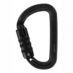 Mousqueton d'escalade Petzl SM'D TRIACT LOCK - Noir