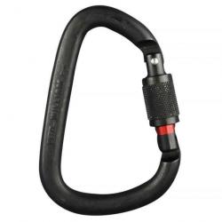 Mousqueton d'escalade Petzl William Screw Lock - Noir