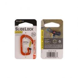 Mousqueton Nite Ize Slidelock Aluminium - Orange / T4