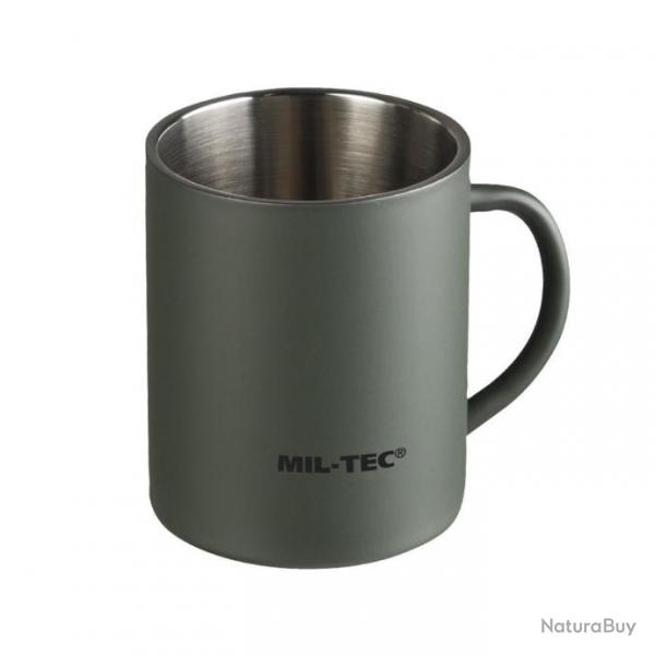 Mug isol Mil-Tec Quart - Vert olive / 450 ml