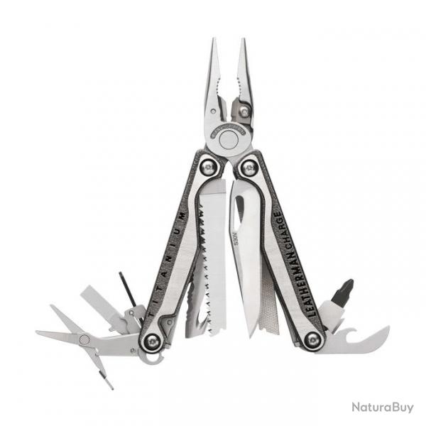 Outil Leatherman Charge+ TTI (en bote) - Gris