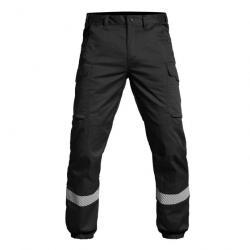 Pantalon A10 Equipment SÉCU-ONE BAS ÉLASTIQUÉ HV-TAPE - Noir / FR 34