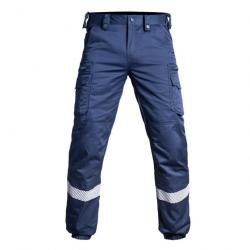 Pantalon A10 Equipment V2 SÉCU-ONE BAS ÉLASTIQUÉ HV-TAPE - Bleu marine / FR 34