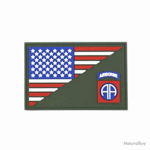 Patch 82nd Airborne Half Flag - Autre