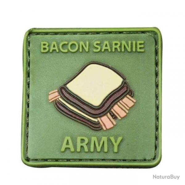 Patch Bacon Sarnie Army - Vert