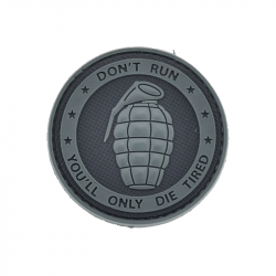 Patch Don't Run - Noir