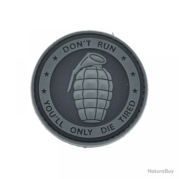 Patch Don't Run - Noir