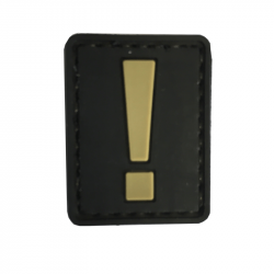 Patch Exclamation - Noir