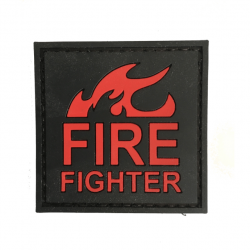 Patch Fire Fighter - Noir