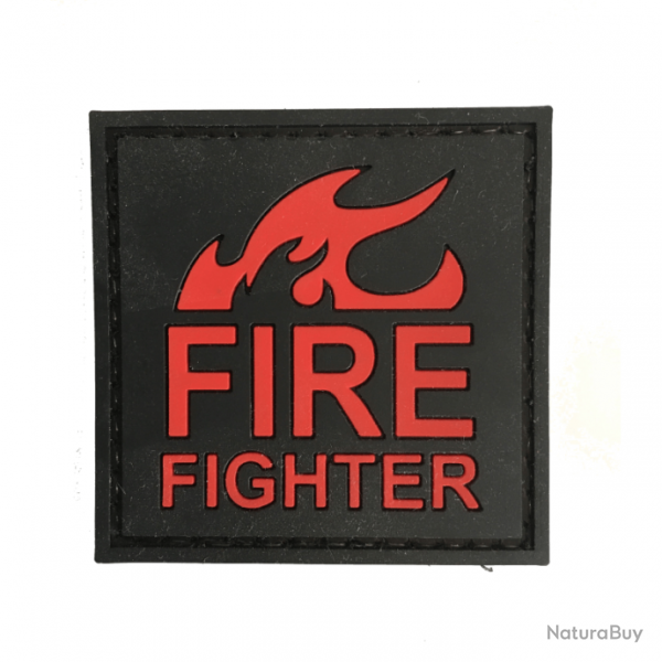 Patch Fire Fighter - Noir