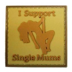 Patch I Support Single Mums - Coyote