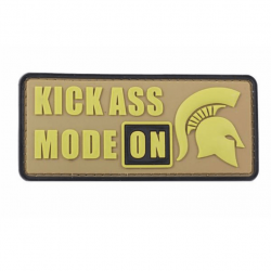 Patch Kickass Mode On - Beige