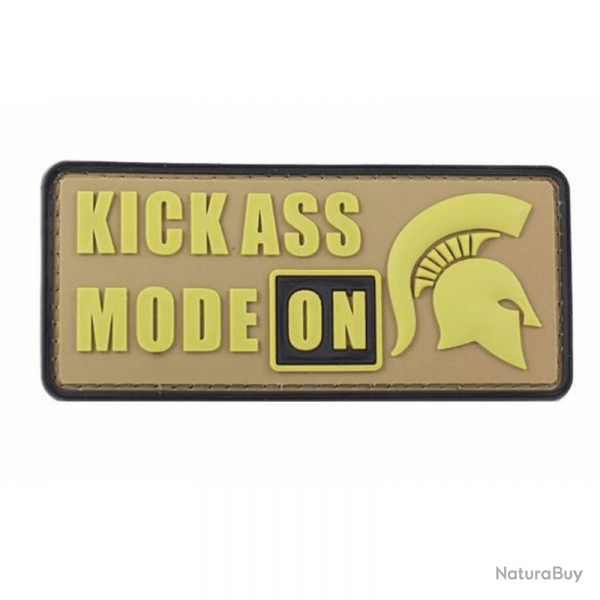 Patch Kickass Mode On - Beige