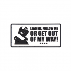 Patch Lead Me Follow Me Blanc - Blanc