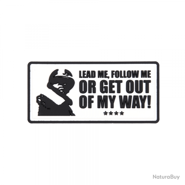 Patch Lead Me Follow Me Blanc - Blanc