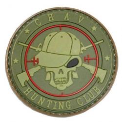 Patch Morale CHAV HUNTING CLUB - Vert