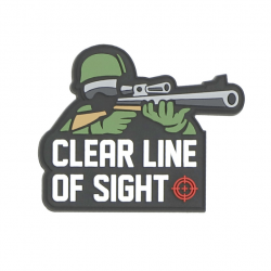 Patch morale Clear Line of Sight - Autre