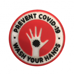 Patch Prevent Covid-19 Wash Your Hands - Rouge