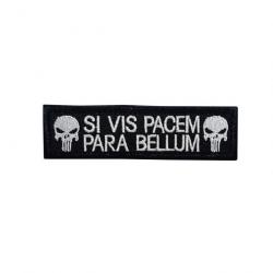 Patch SI VIS PACEM - Noir