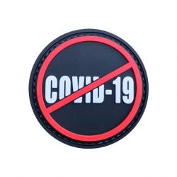 Patch Stop Covid-19 - Noir