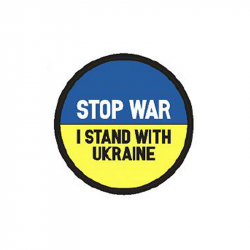 Patch Stop War I Stand with Ukraine - Autre