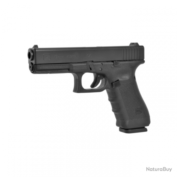 Pistolet Glock G17 Gen 4 cal 9 mm - Noir / Standard