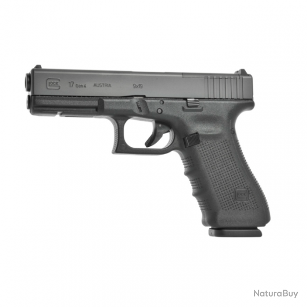 Pistolet Glock G17 Gen 4 MOS cal 9 mm - Noir / Standard