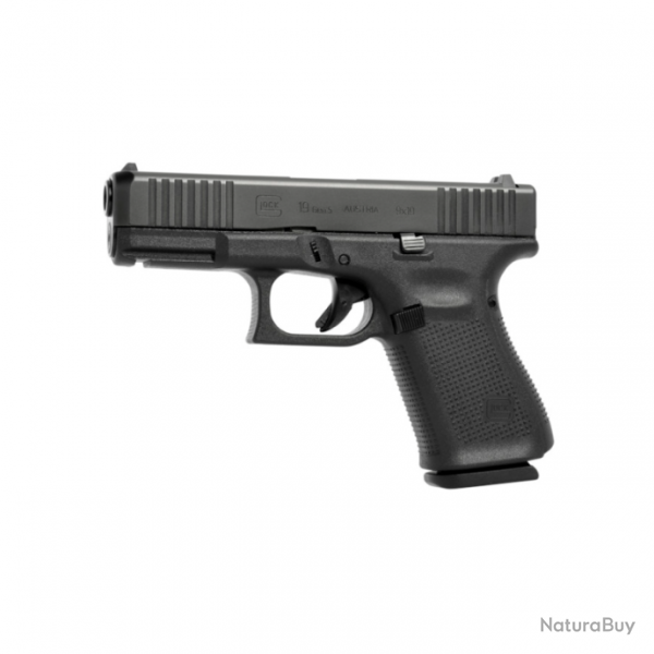 Pistolet Glock G19 Gen 5 FS 9X19 - Noir / Compact