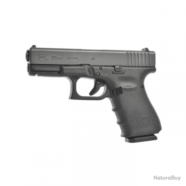 Pistolet Glock G23 Gen 4 cal. 40 - Noir / Compact