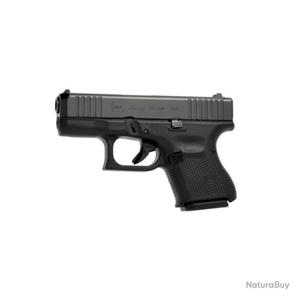 Pistolet Glock G26 Gen 5 FS - Noir / Subcompact