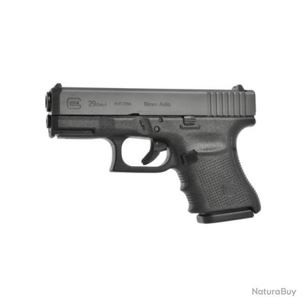 Pistolet Glock G29 Gen 4 cal 10 mm AUTO - Noir / Subcompact