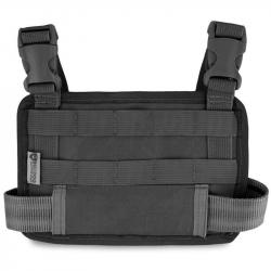 Plaque de cuisse Drop Leg MOLLE Bulldog Tactical Gear - Noir